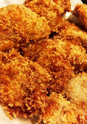 えびしんじょうとれんこんのパン粉焼き-レシピのメイン写真