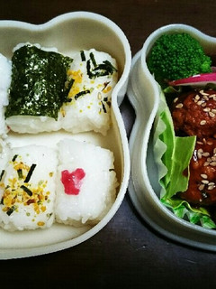 保育園お弁当3歳(節分)-レシピのメイン写真