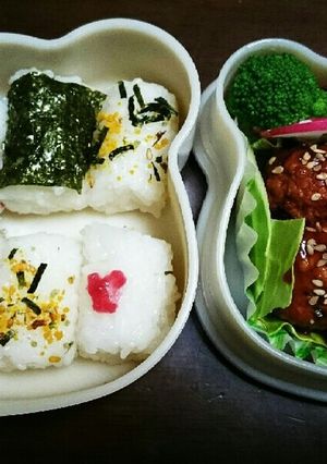 保育園お弁当3歳(節分)-レシピのメイン写真