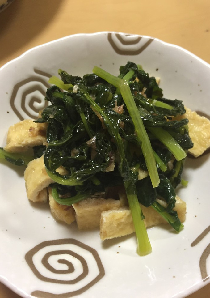 間引き大根の葉っぱの鰹節炒め⭐︎-レシピのメイン写真
