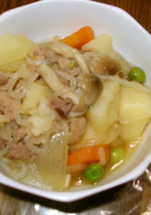 きのこ入り肉じゃが-レシピのメイン写真