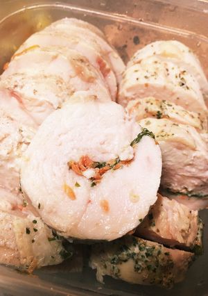 作り置き鶏むね肉でヘルシーハム-レシピのメイン写真