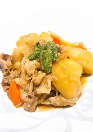 節約♪豚肉じゃが-レシピのメイン写真