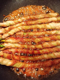 簡単!豚バラアスパラの肉巻き!お弁当にも-レシピのメイン写真