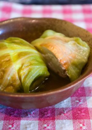 魚河岸揚げで☆ふんわりロールキャベツ-レシピのメイン写真