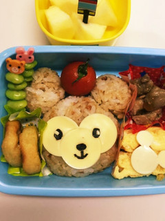 簡単キャラ弁 ダッフィー-レシピのメイン写真