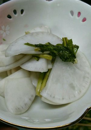 カブの甘酢漬け！-レシピのメイン写真