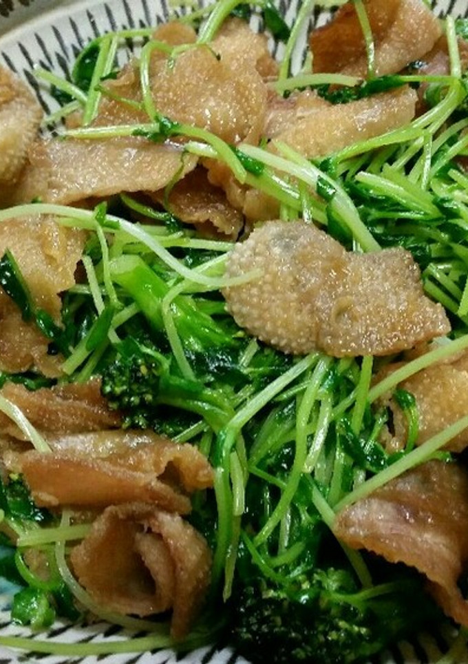 やみつき鶏皮の甘辛炒めだよ！-レシピのメイン写真