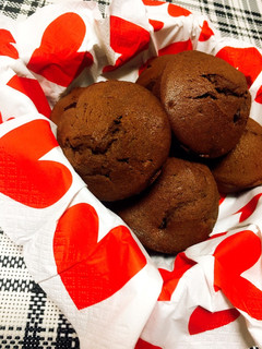 簡単!チョコマフィン♡バレンタインにも♪-レシピのメイン写真
