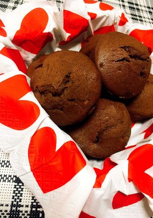 簡単!チョコマフィン♡バレンタインにも♪-レシピのメイン写真
