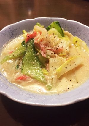 鍋キューブで絶品クリーム煮-レシピのメイン写真