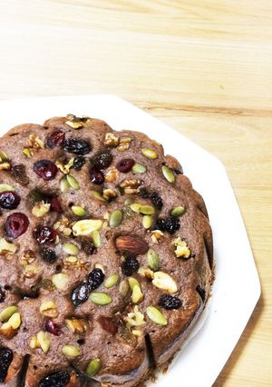 バレンタイン!チョコバナナパウンドケーキ-レシピのメイン写真