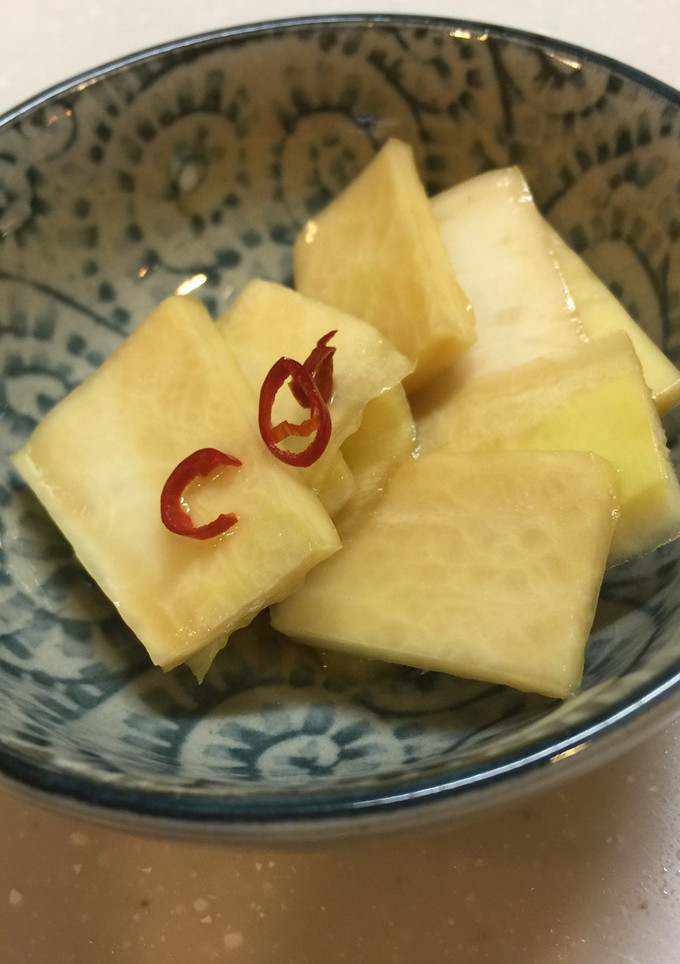 ☆ささっともう1品☆大根皮のゆず風味漬物-レシピのメイン写真
