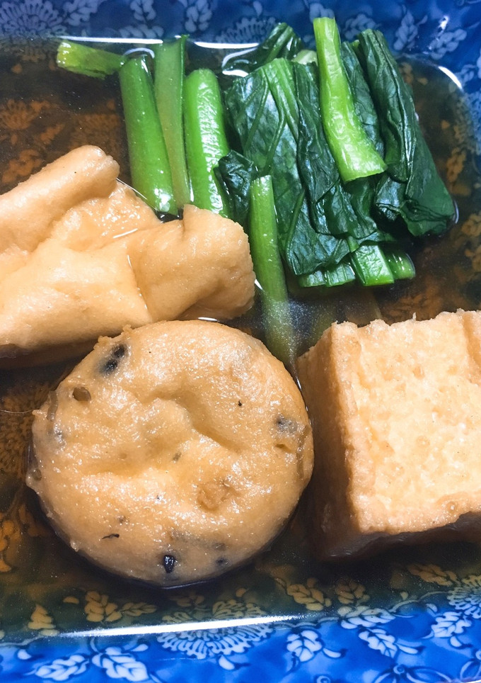 がんも.厚揚げ.小松菜の煮浸し-レシピのメイン写真