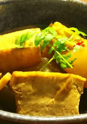 台湾風　厚揚げと大根の煮もの-レシピのメイン写真