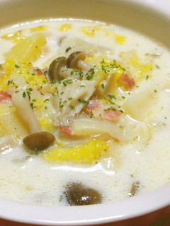 ◆白菜とベーコンのことことスープ♪◆-レシピのメイン写真