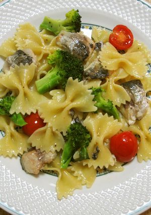 鰯とブロッコリーのファルファーレ-レシピのメイン写真