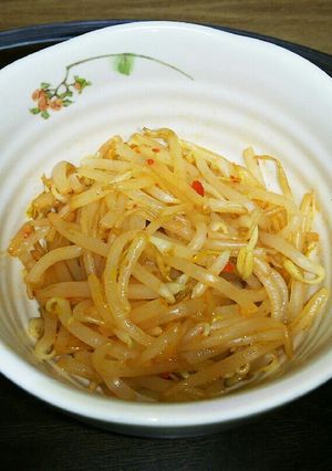 超簡単!ピリ辛もやし-レシピのメイン写真