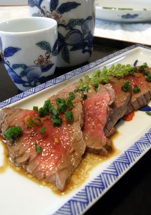カンタンおもてなし✿ฺ牛のたたき-レシピのメイン写真