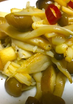 浅漬けの素できのこペペロンチーノ-レシピのメイン写真