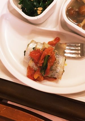 太刀魚の春菊チーズロール-レシピのメイン写真