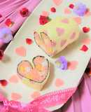 バレンタイン♡ハートの巻き寿司ケーキ