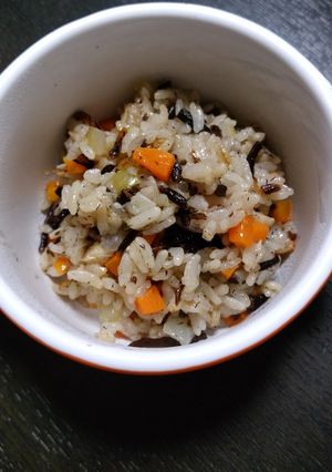 ひじきごはん 離乳食中期~-レシピのメイン写真