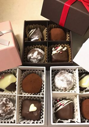 簡単！バレンタインチョコ-レシピのメイン写真