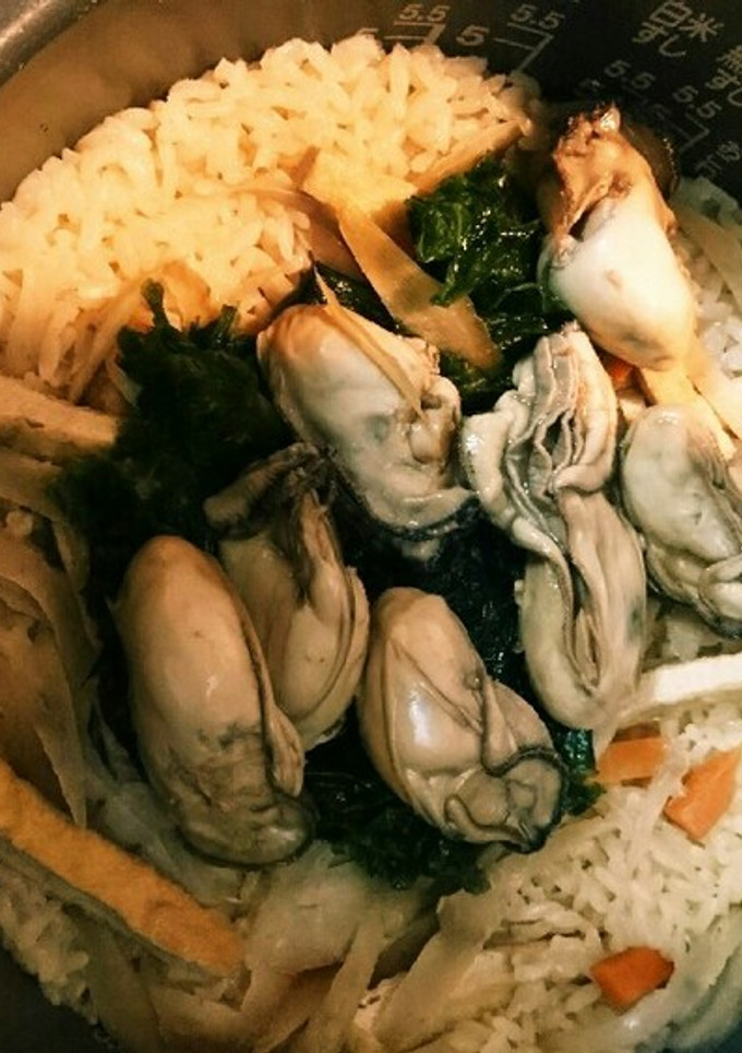炊飯器で簡単牡蠣めし-レシピのメイン写真