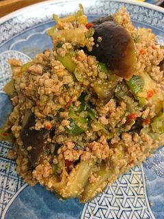 ナスとひき肉の豆板醤炒め-レシピのメイン写真