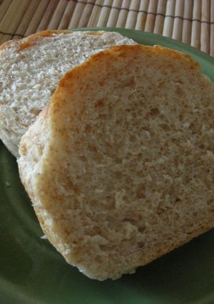 モチモチ~♪ご飯入り全粒粉パン-レシピのメイン写真