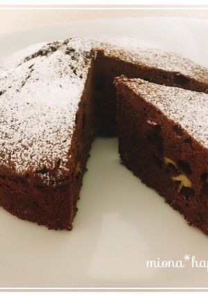 簡単♡チョコバナナケーキ-レシピのメイン写真