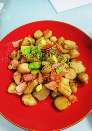 菊芋とアボカドのジャーマンポテト風-レシピのメイン写真