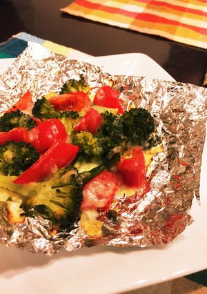 ホイル&トースターで簡単♡野菜のグリル-レシピのメイン写真