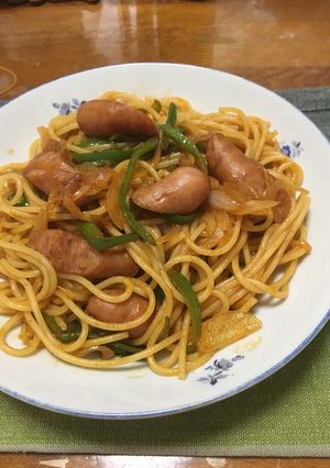 スパゲティナポリタン-レシピのメイン写真