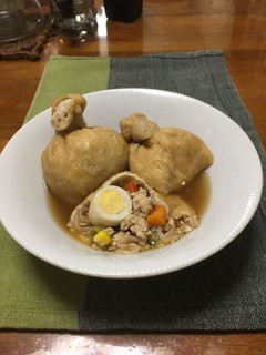小揚げの袋煮-レシピのメイン写真