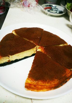 低㌍★パルテノでティラミス風チーズケーキ-レシピのメイン写真