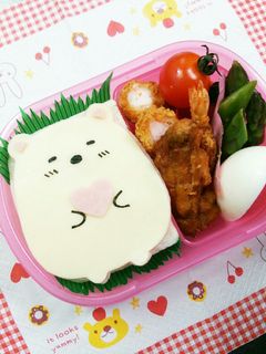 キャラ弁☆すみっコぐらし♡しろくま-レシピのメイン写真