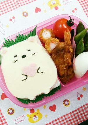 キャラ弁☆すみっコぐらし♡しろくま-レシピのメイン写真