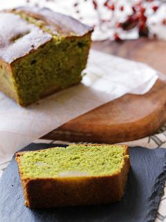 しっとり濃厚 抹茶のパウンドケーキ-レシピのメイン写真