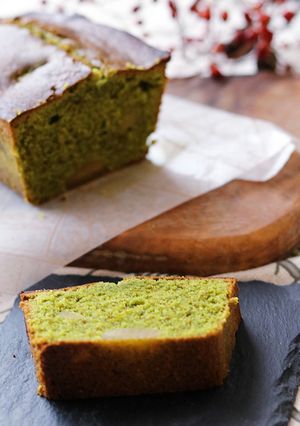 しっとり濃厚　抹茶のパウンドケーキ-レシピのメイン写真