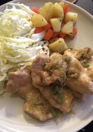 簡単柔らか☆鶏胸肉で生姜焼き!-レシピのメイン写真