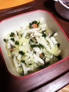離乳食 後期〜☆たらのあんかけうどん-レシピのメイン写真