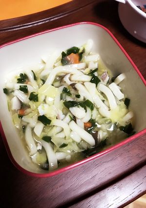 離乳食 後期〜☆たらのあんかけうどん-レシピのメイン写真