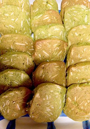 簡単サクサクな抹茶ナッツクッキー-レシピのメイン写真