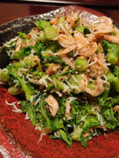 春の香り! 菜の花の釜揚げうまみ和え-レシピのメイン写真