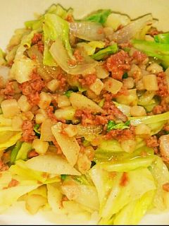 コンビーフハッシュ野菜炒め♥-レシピのメイン写真
