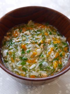 離乳中期☆鮭とそうめんと野菜のだし煮-レシピのメイン写真