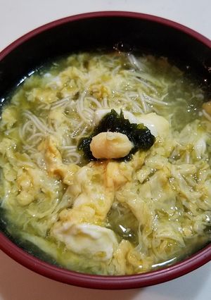 簡単！青海苔あんかけにゅう麺-レシピのメイン写真