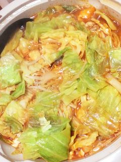 家にある物で簡単!トマト鍋-レシピのメイン写真